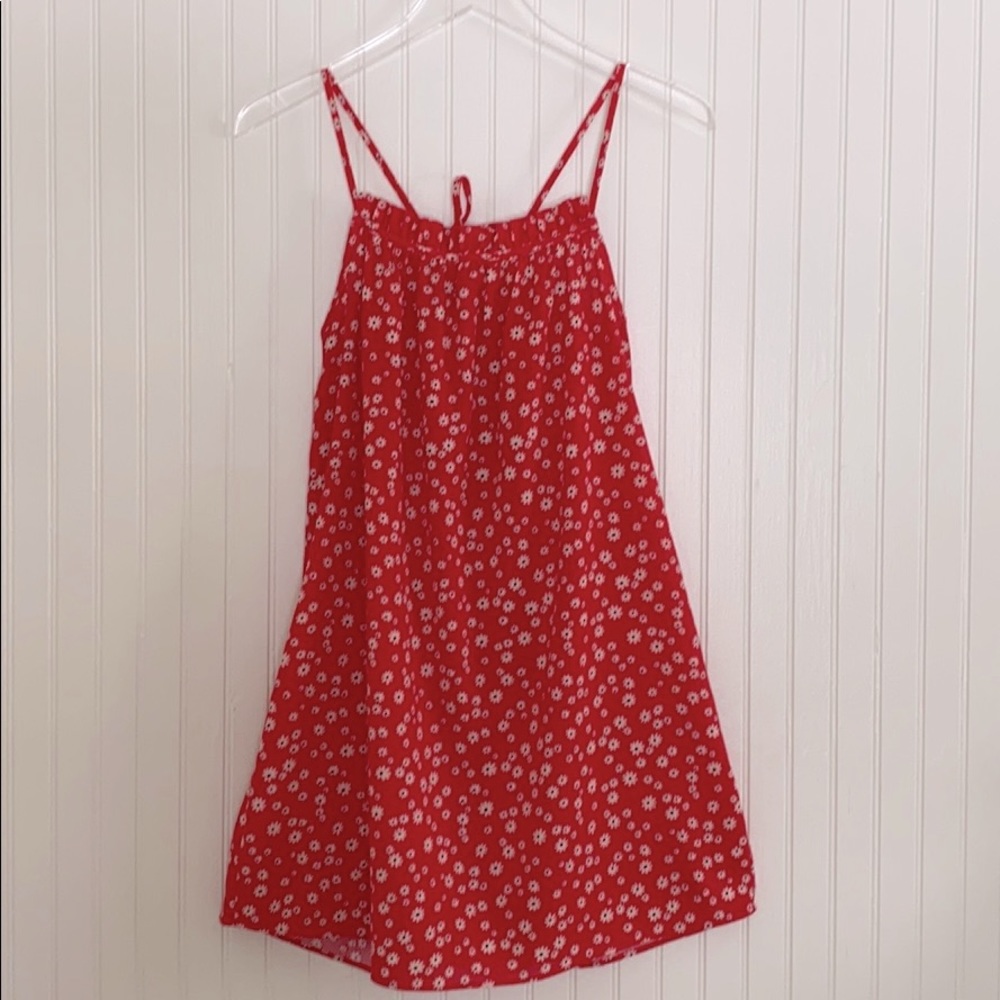 Madewell Ruffle-Neck Cover-Up Mini Dress - Picture 5 of 7